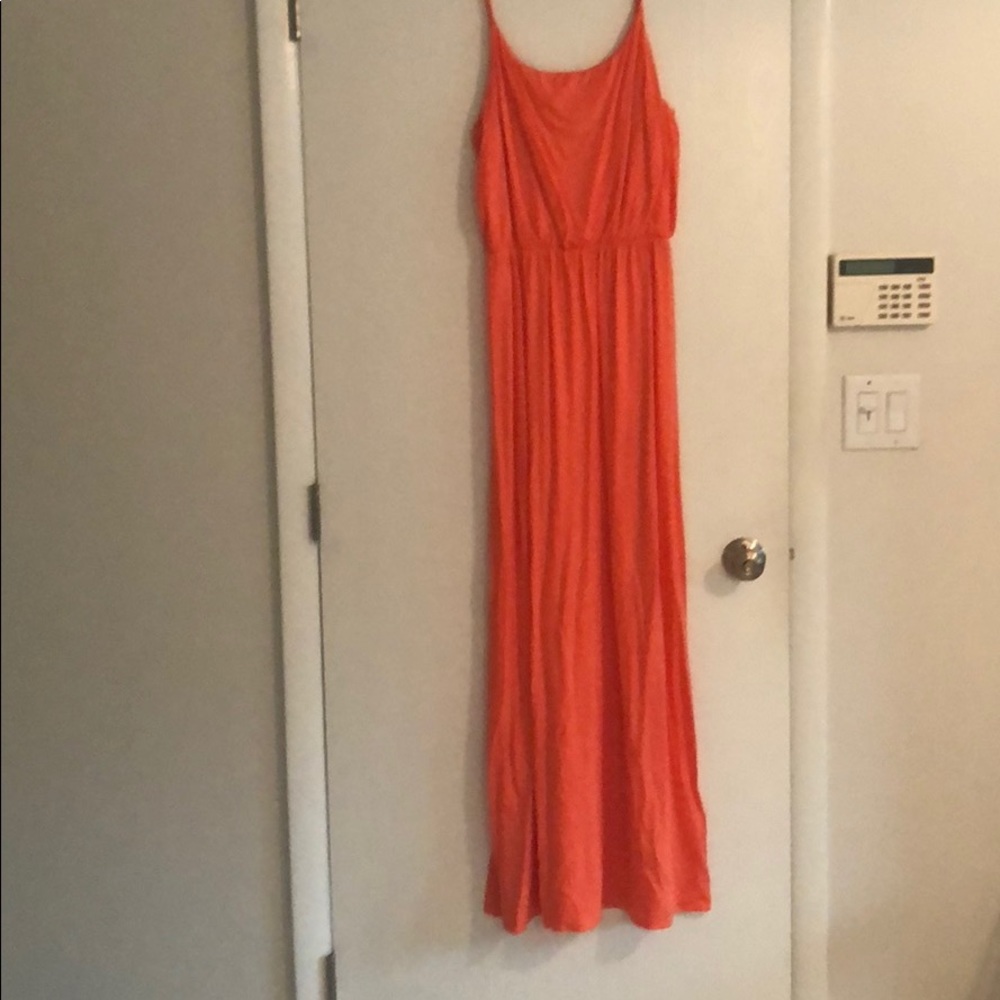 Spaghetti strap maxi dress